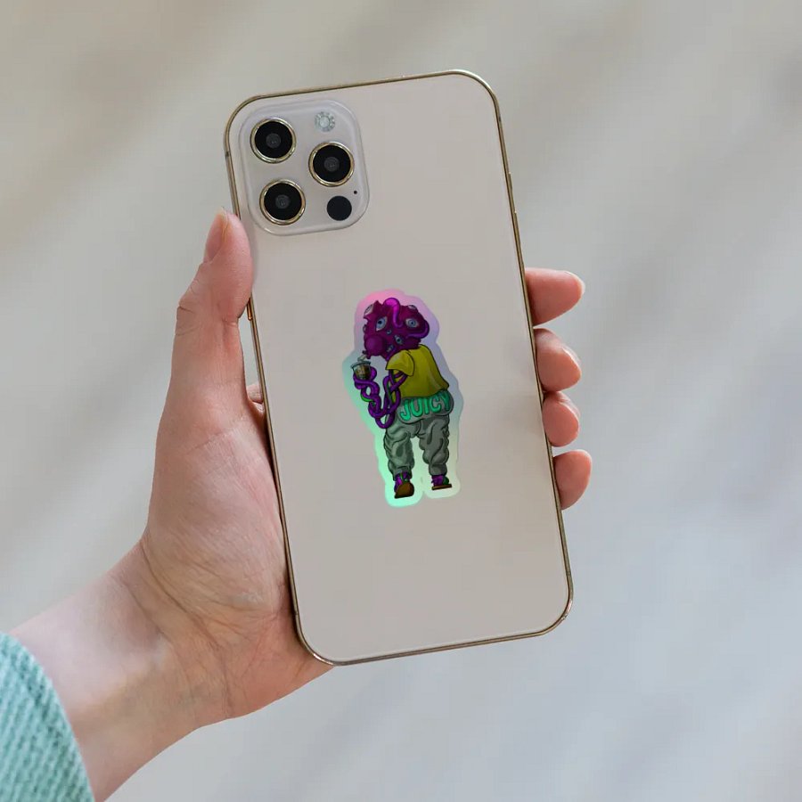 Juicy (Holographic Sticker) product image (8)