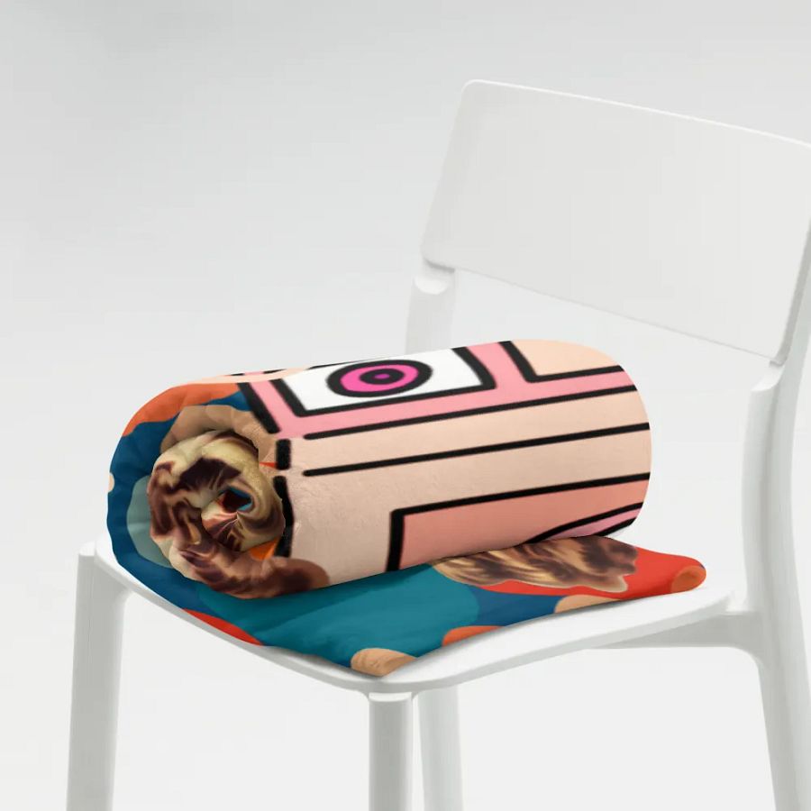 Dryer Steak Throw Blanket product image (6)