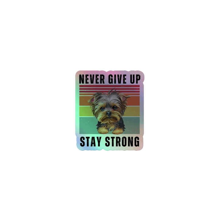 Floppy Paws Holographic Sticker Set product image (1)