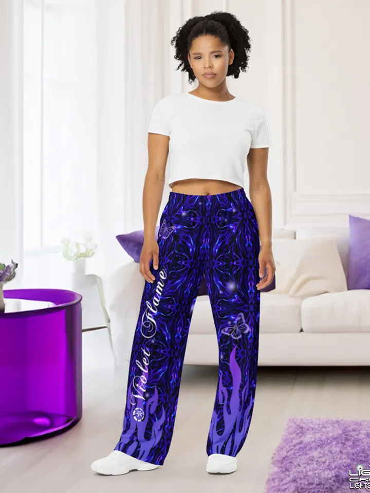 Violet Flame Wide-Leg Pants product image (1)