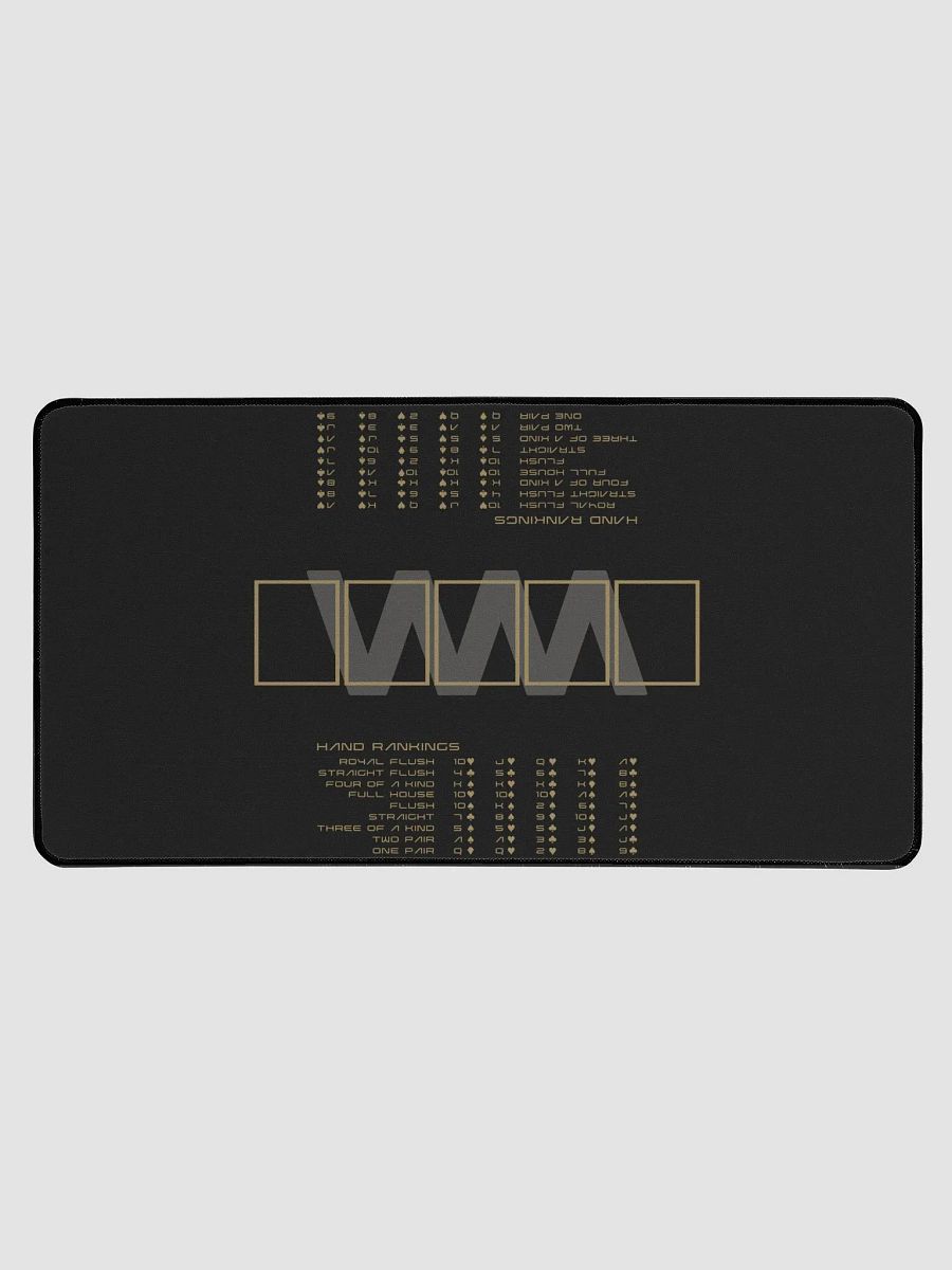 Royal Flush Desk Mat - Poker Hand Rankings product image (1)