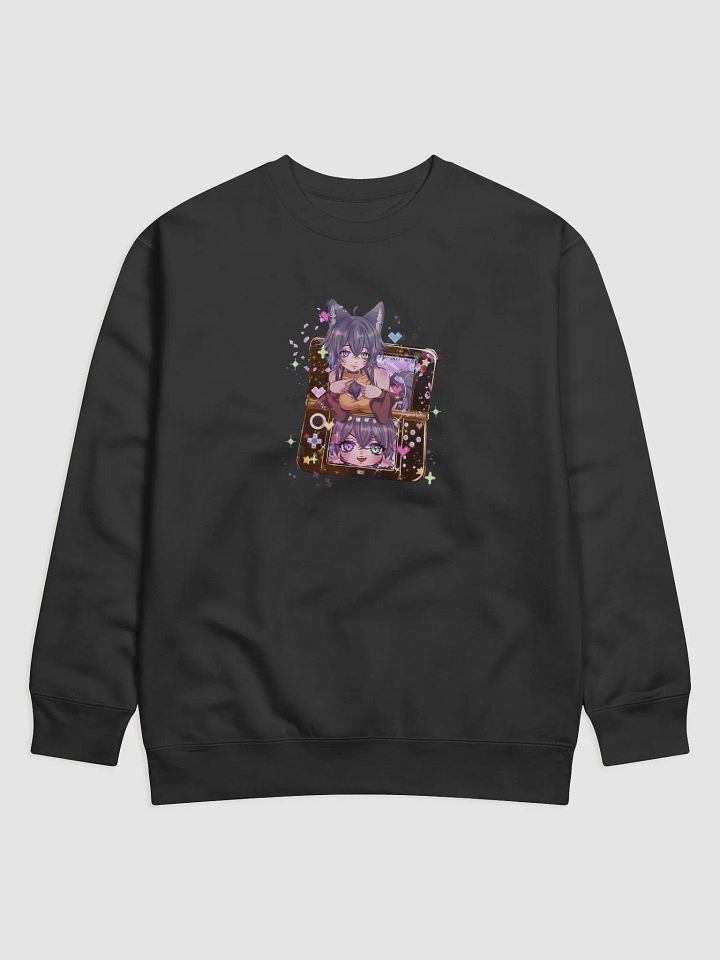 WolfcatRisi Gamer Waifu Premium Sweatshirt product image (1)