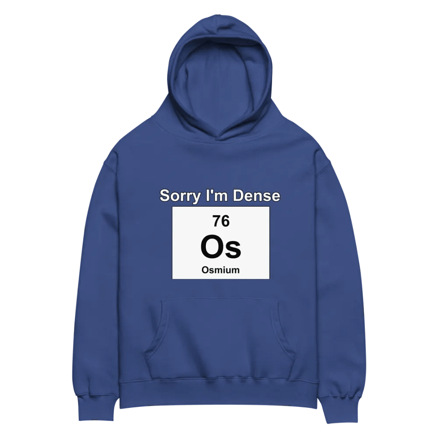 Sorry I'm Dense Premium Hoodie product image (2)