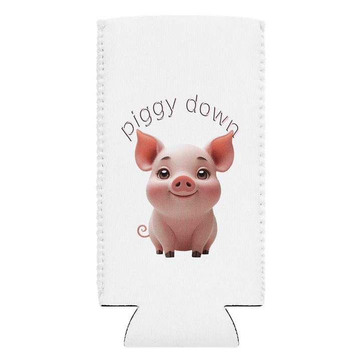 Piggy Down Coozie Can Cooler product image (2)