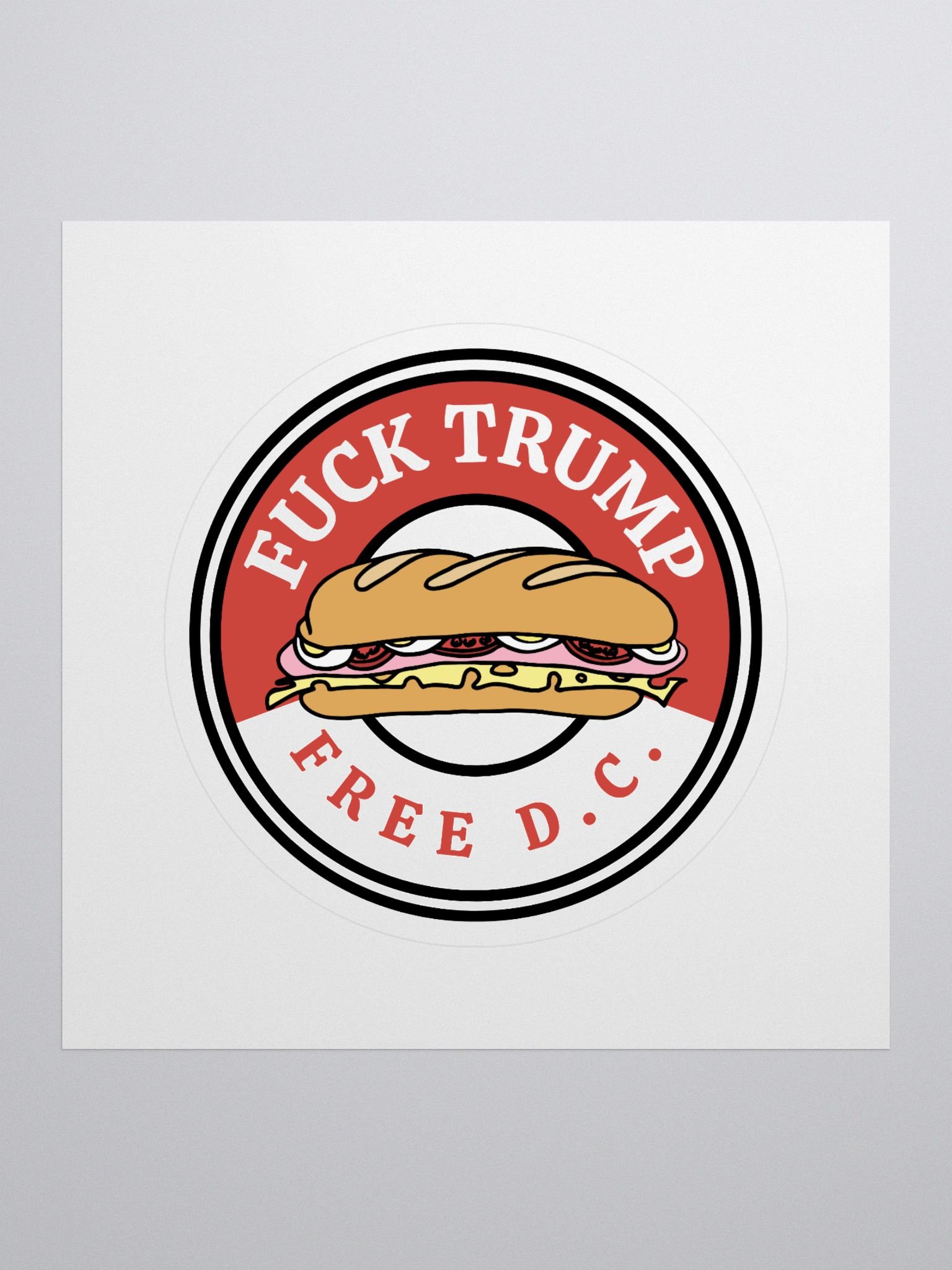 Free D.C. Sticker product image (1)