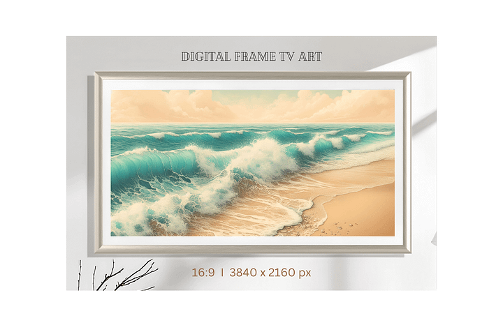 Soul of the Sea 2 Samsung The Frame TV Art Digital download product image (1)