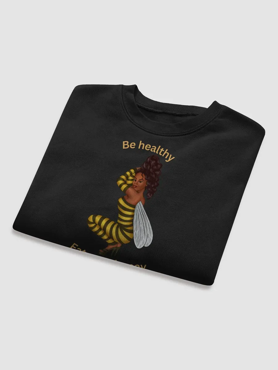 Buzzing Bee Fleece Crop Sweatshirt product image (2)
