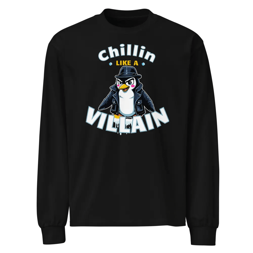 Cool Penguin Vibes Long Sleeve Shirt product image (1)