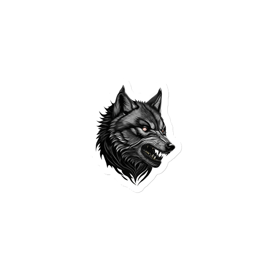 Wild Torment Die-Cut Magnets - Wolf product image (1)