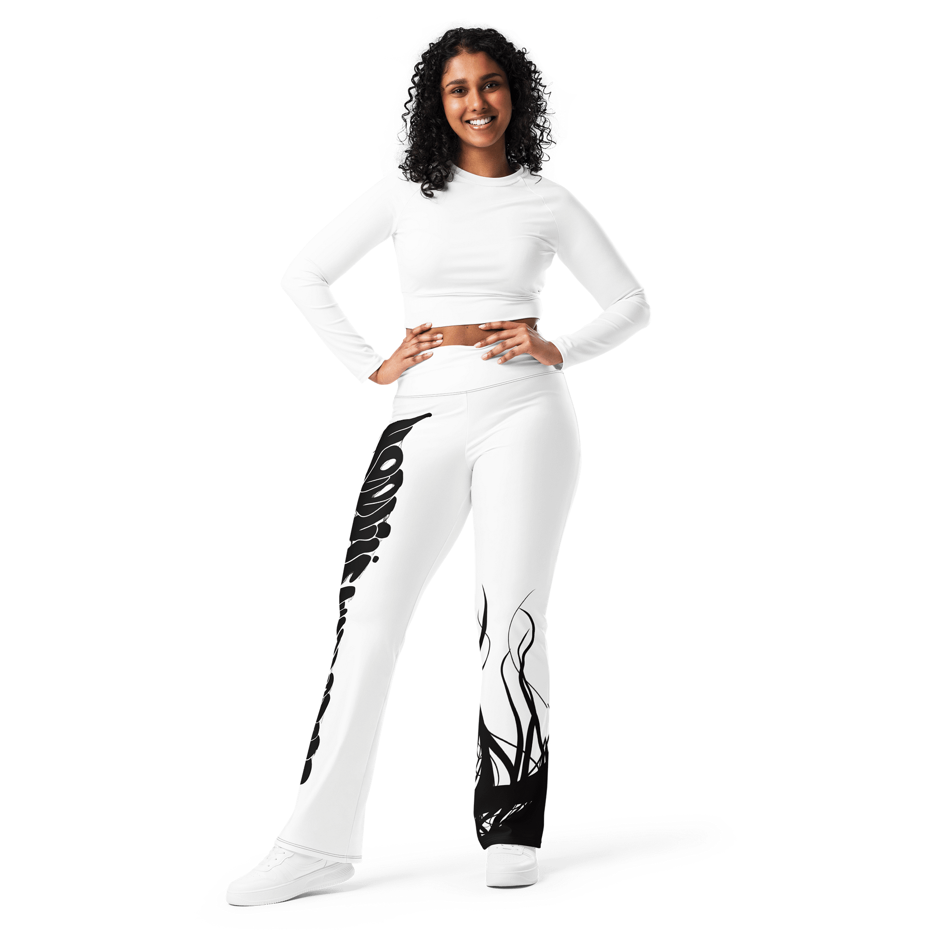 Feelin' Endless Tendril Flare Leggings product image (7)