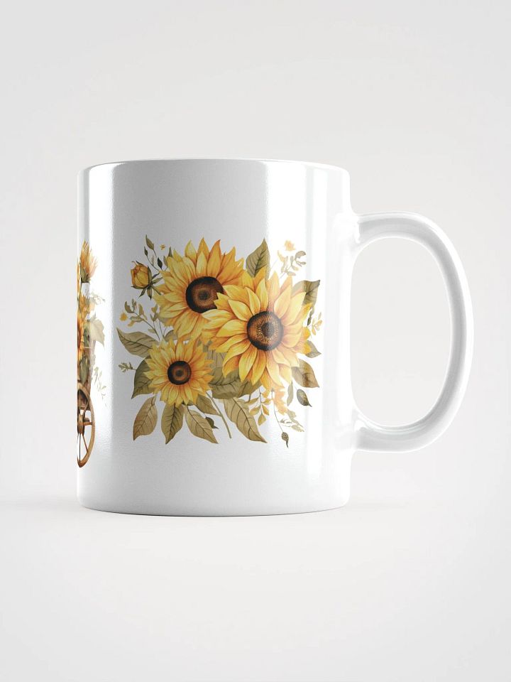 Sunflower Bliss White Glossy Mug product image (1)