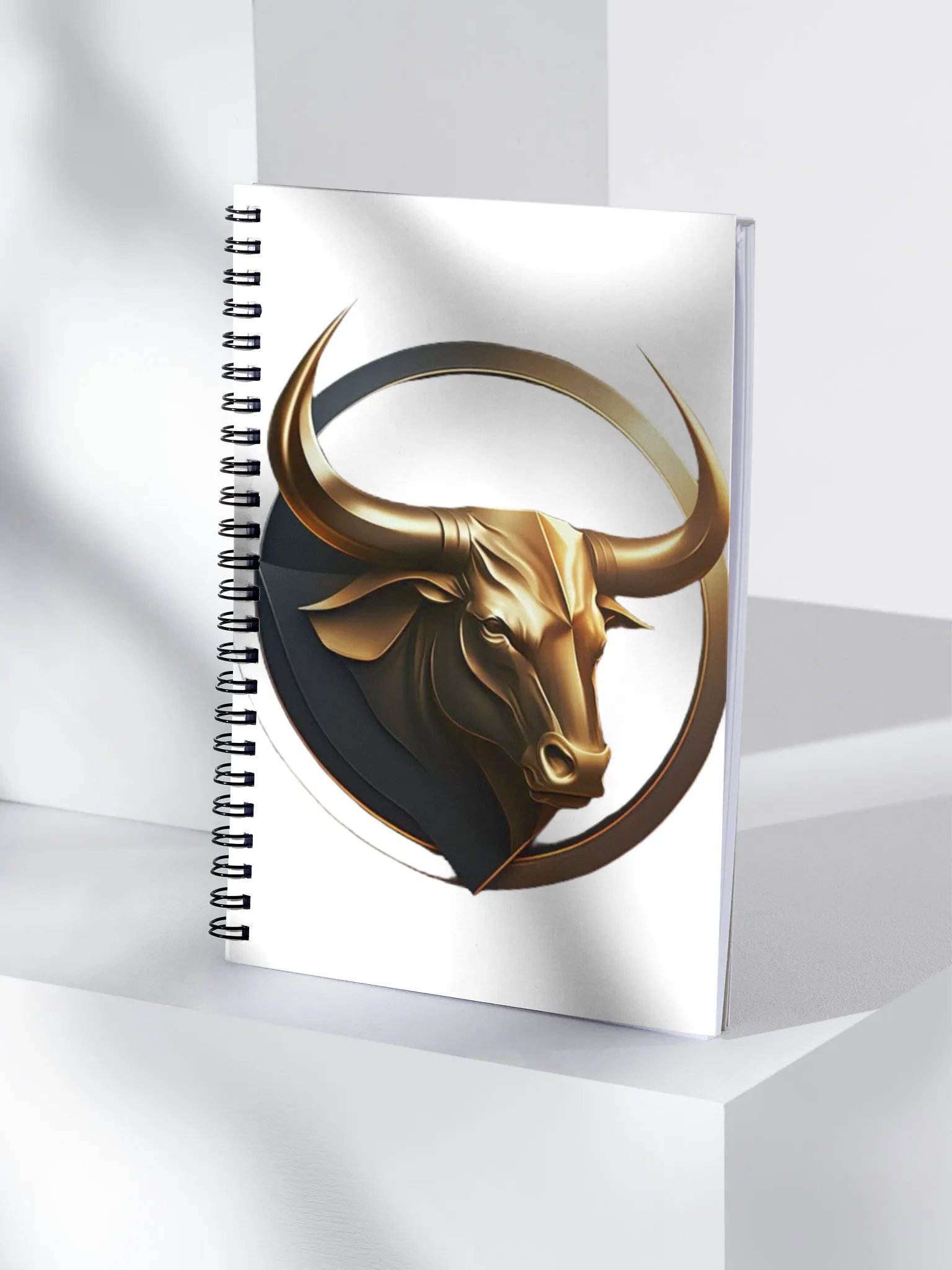 Quaderno a Spirale "Golden Bull" – Potenza e Stile in Ogni Pagina product image (4)