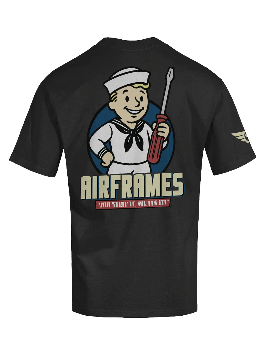 "AIRFRAMES: Strip it" BigBoy Shirt product image (16)
