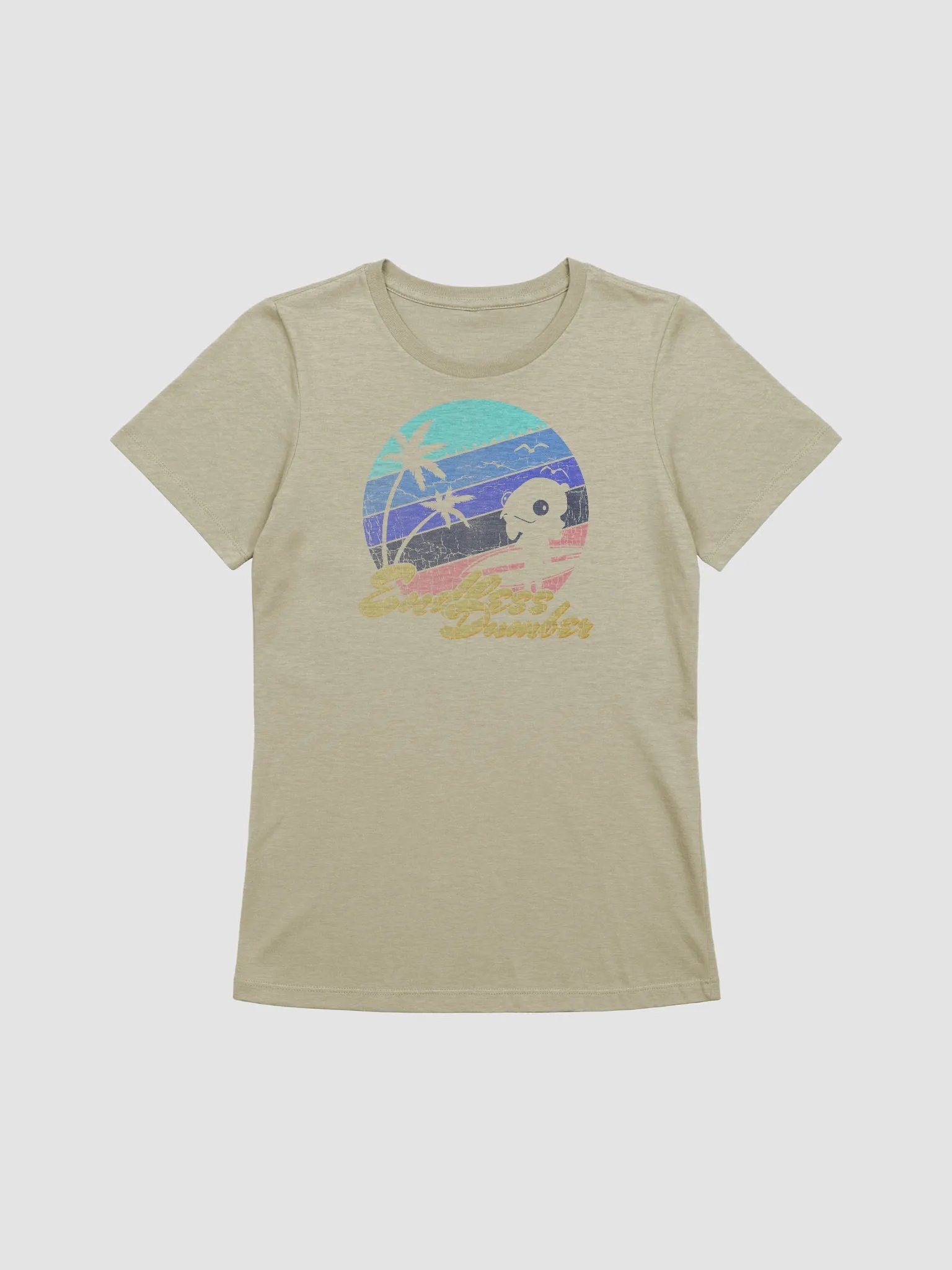 Little Idiot - Endless Dumber (Pastels) women's relaxed fit - alternate shirt colors product image (5)