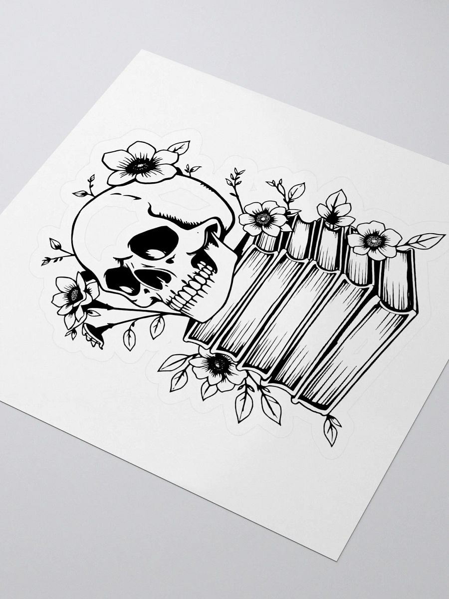 Book Lover Kiss Cut Sticker product image (3)