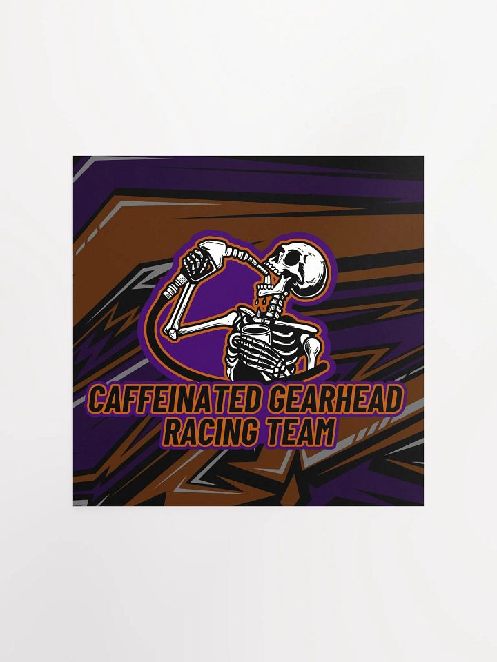 The Caffeinated Gearhead - Poster product image (1)