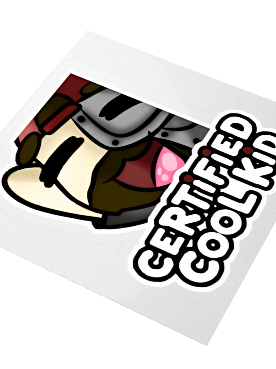 Certified Cool Kid Sticker product image (7)