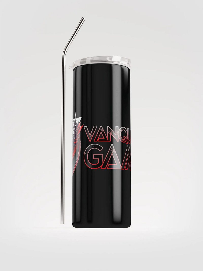 Vanquished Gaming Logo Tumbler