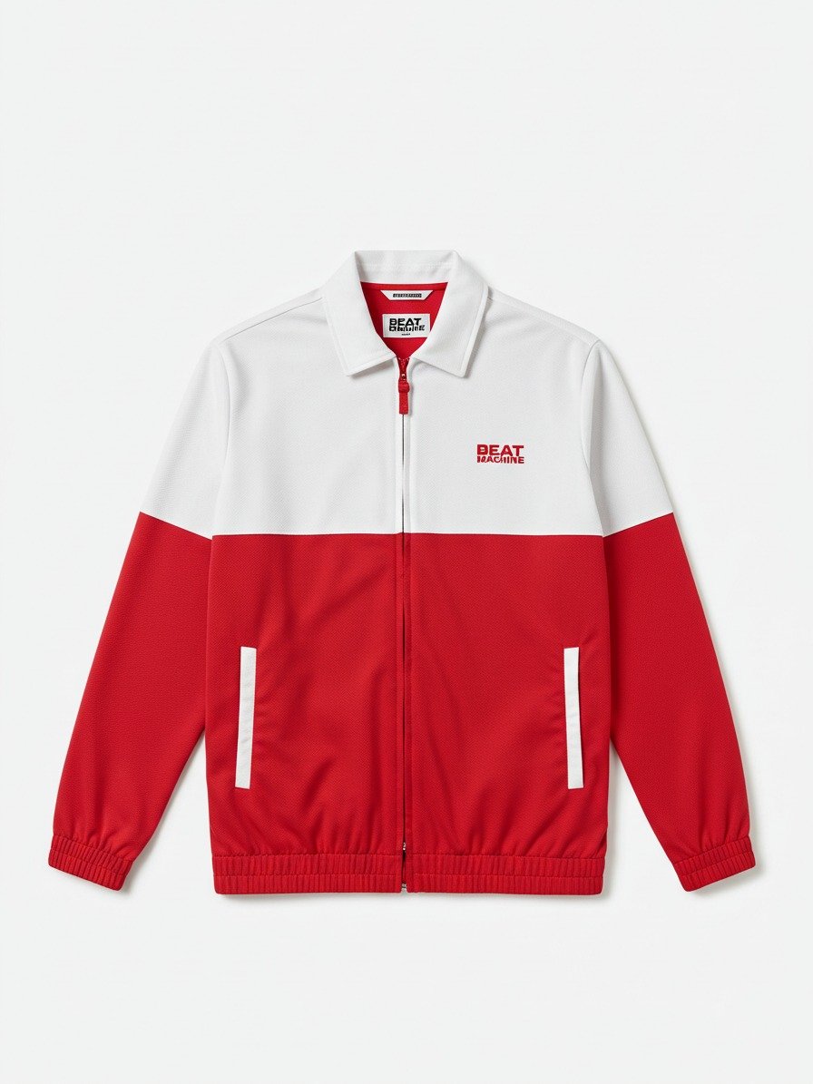 BEAT MACHINE RED/WHITE JACKET product image (1)