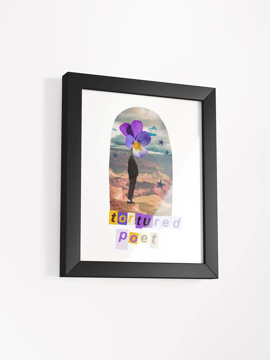 Tortured Poet Framed Art Print product image (32)