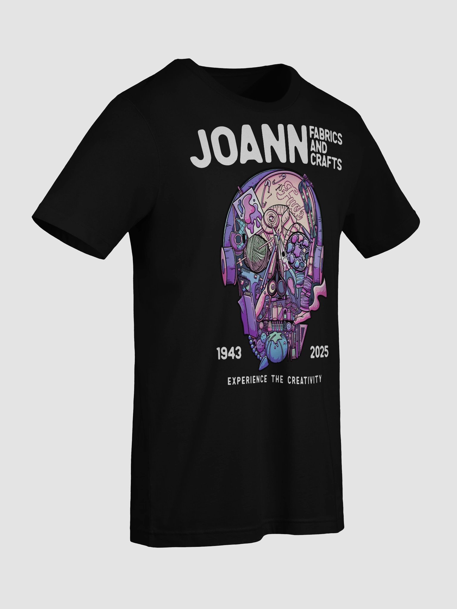 Tribute to JoAnn Craft Skull (Light Text) product image (21)