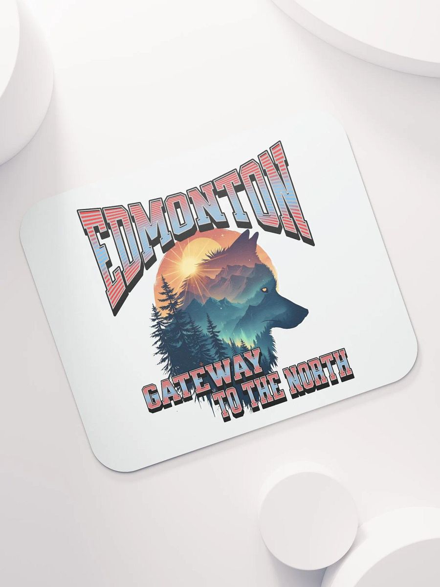Edmonton Gateway To The North Wolf Wilderness Wolf Mouse Pad product image (5)