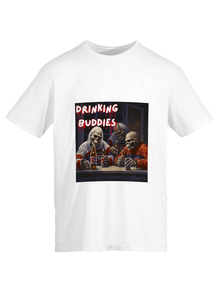 Skeleton Drinking Buddies T-Shirt product image (1)