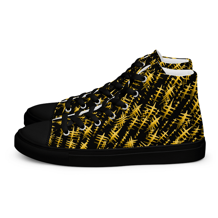 Golden Radiance Men's High Tops product image (1)