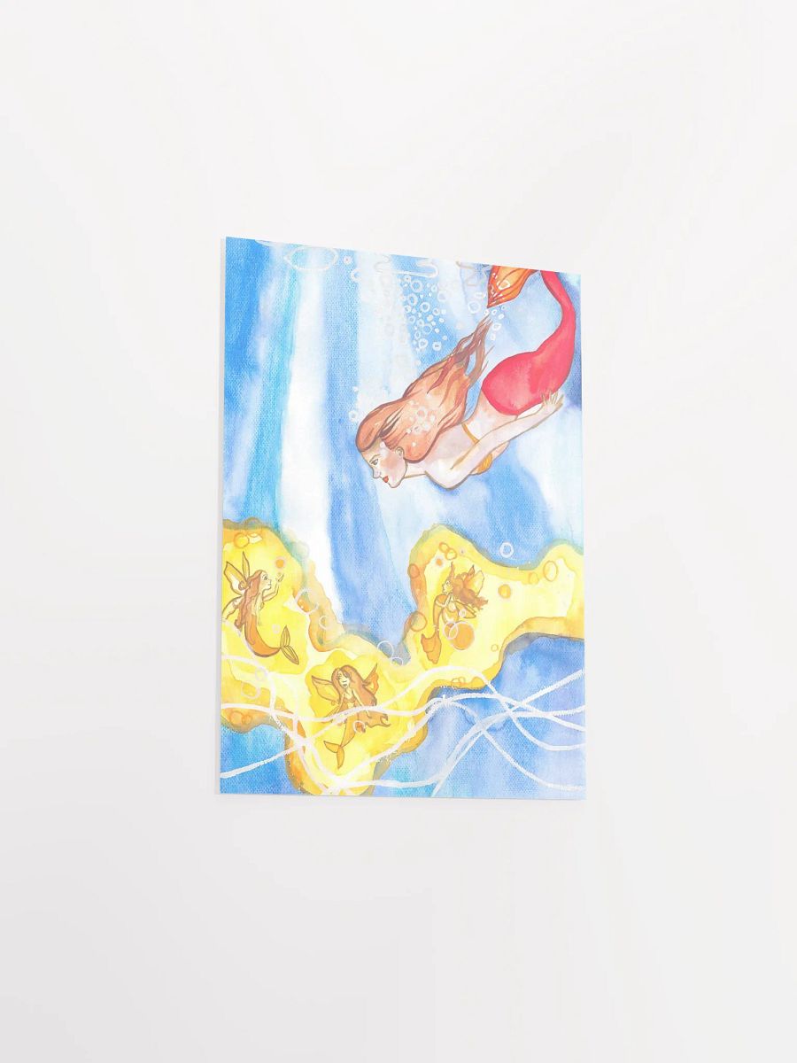 Mermaid Illumination Art Print product image (12)