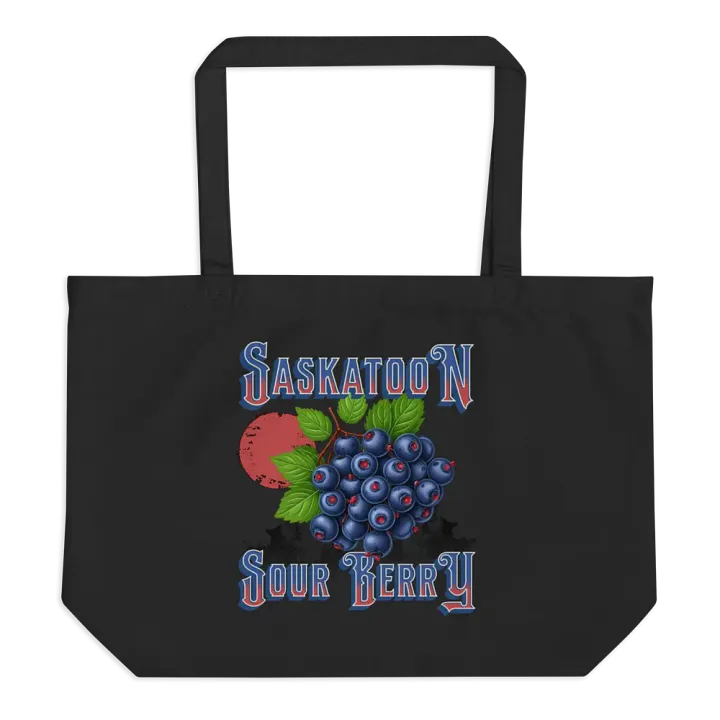 Saskatoon Sour Berry Organic Tote product image (1)