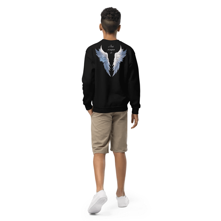 Feathered Whimsy Youth Sweatshirt product image (8)