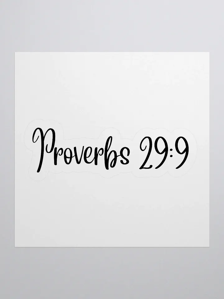 Proverbs 29:9 product image (3)