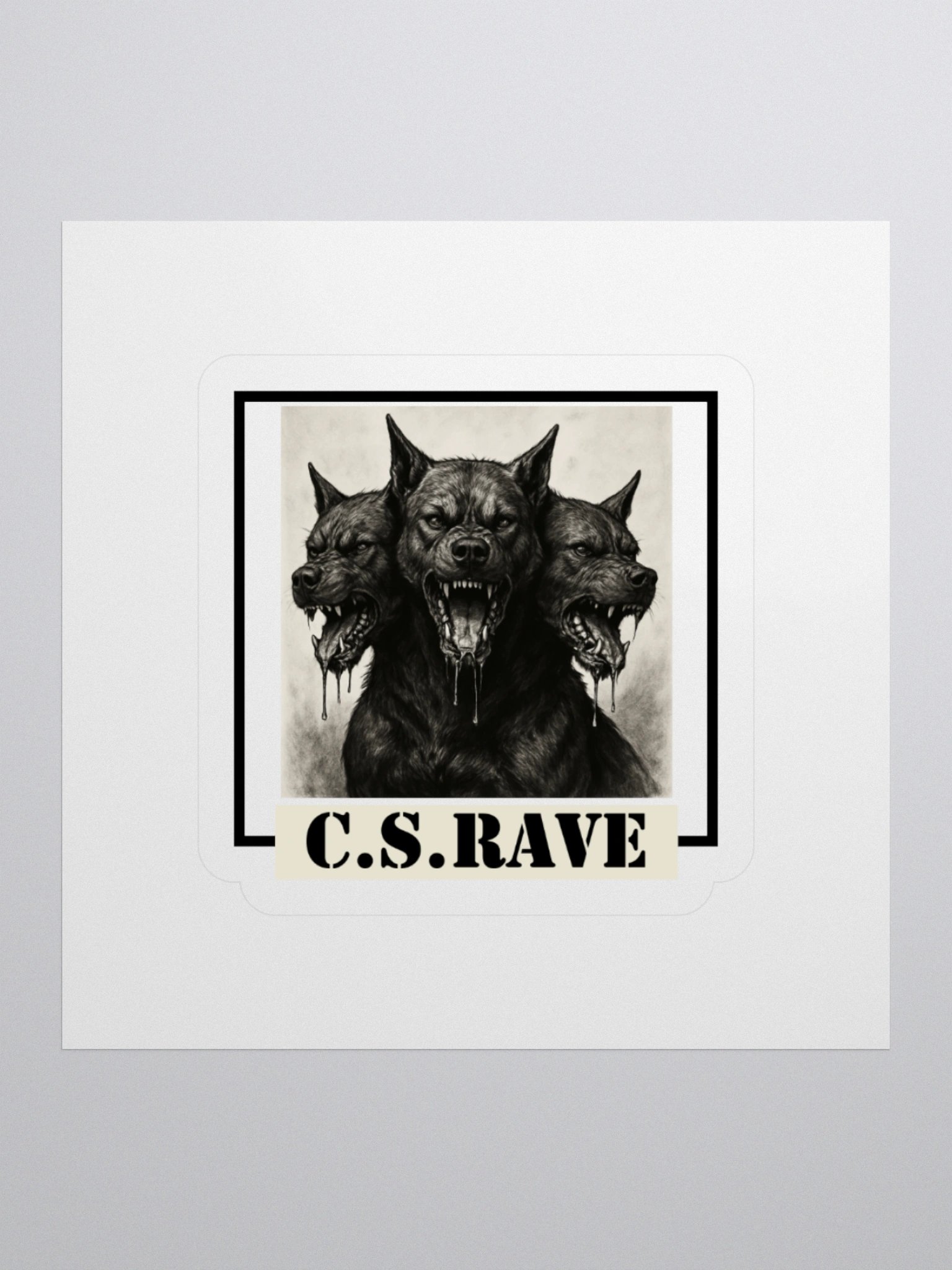 C.S.Rave Sticker product image (1)