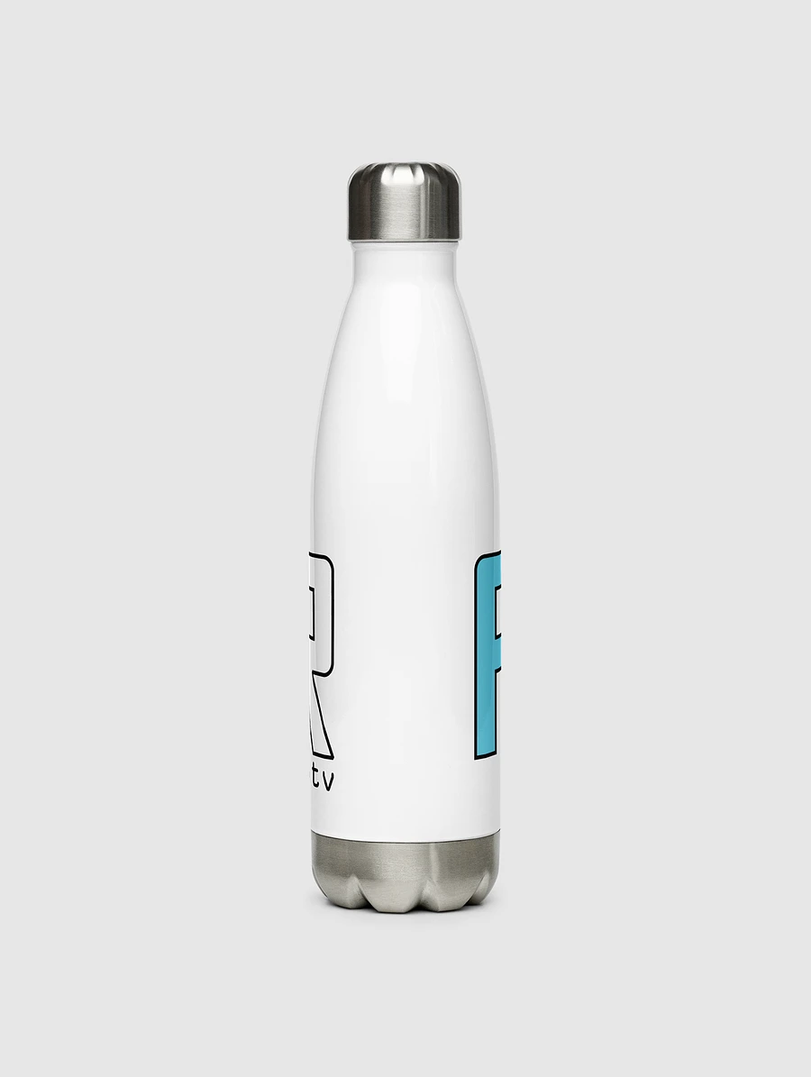 Blue FUTR Logo Stainless Steel Water Bottle product image (4)