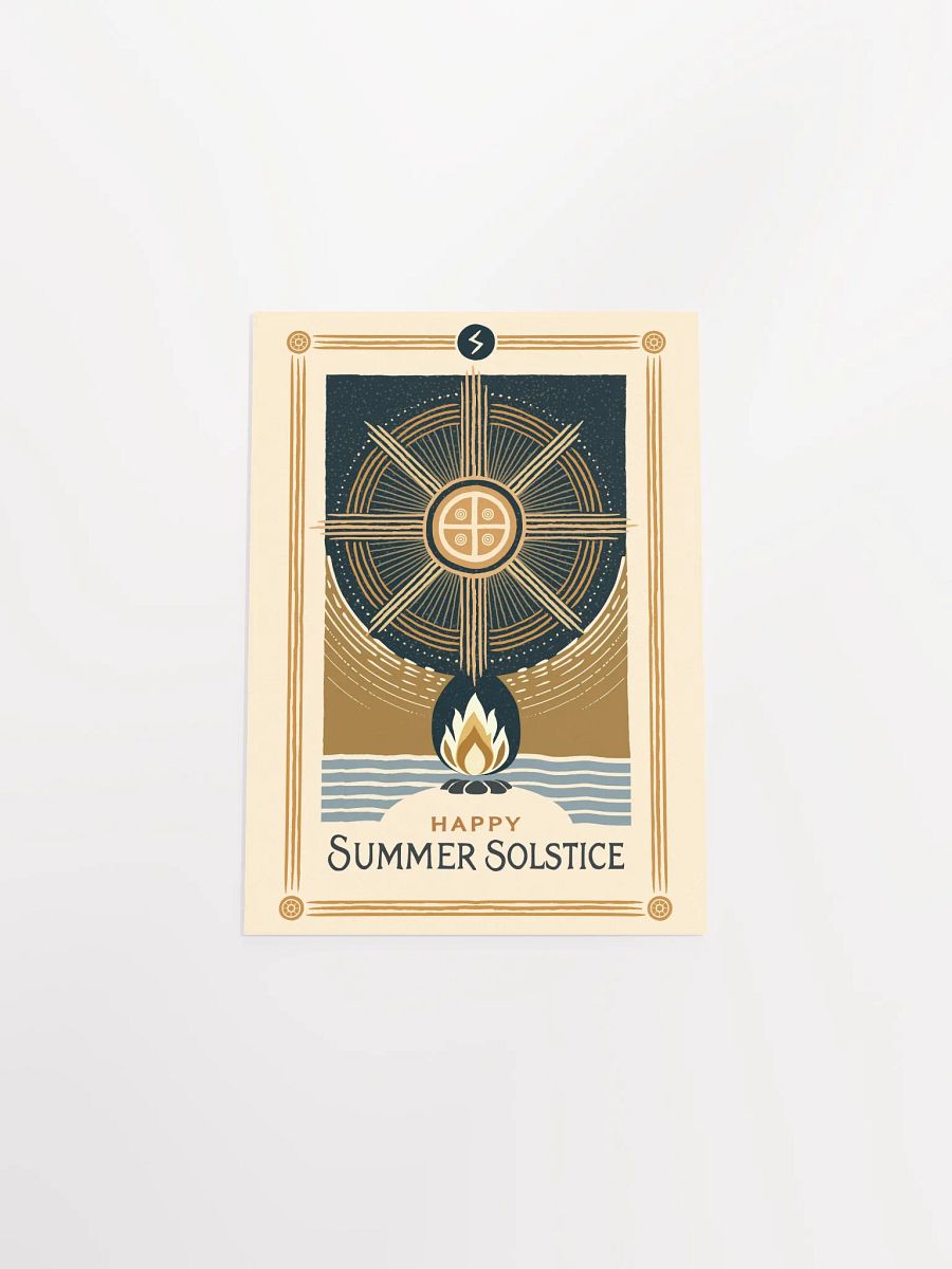 Norse Pagan Midsummer Poster product image (5)