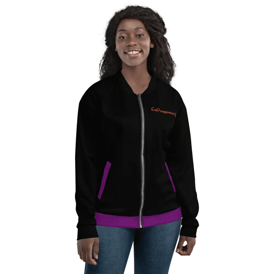 Blouson aviateur personnalisable LaDragonazTv/ LaDragonazTv Customizable Bomber Jacket product image (8)