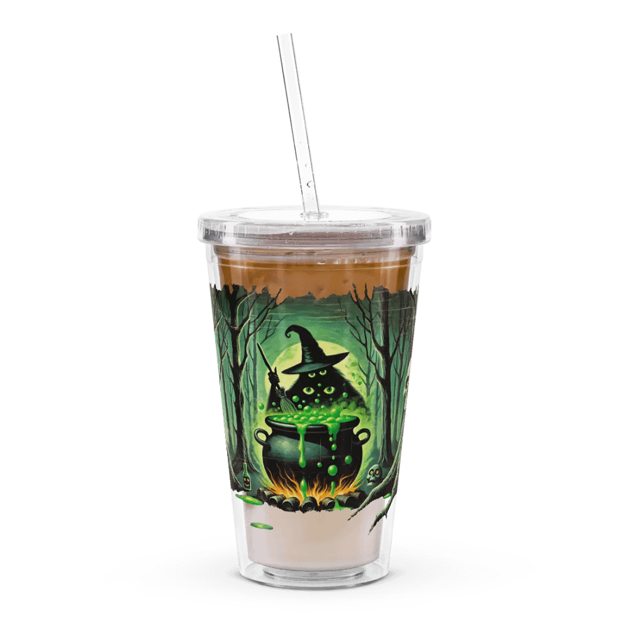 Cauldron Monster Insulated Tumbler (Distressed Look) product image (8)