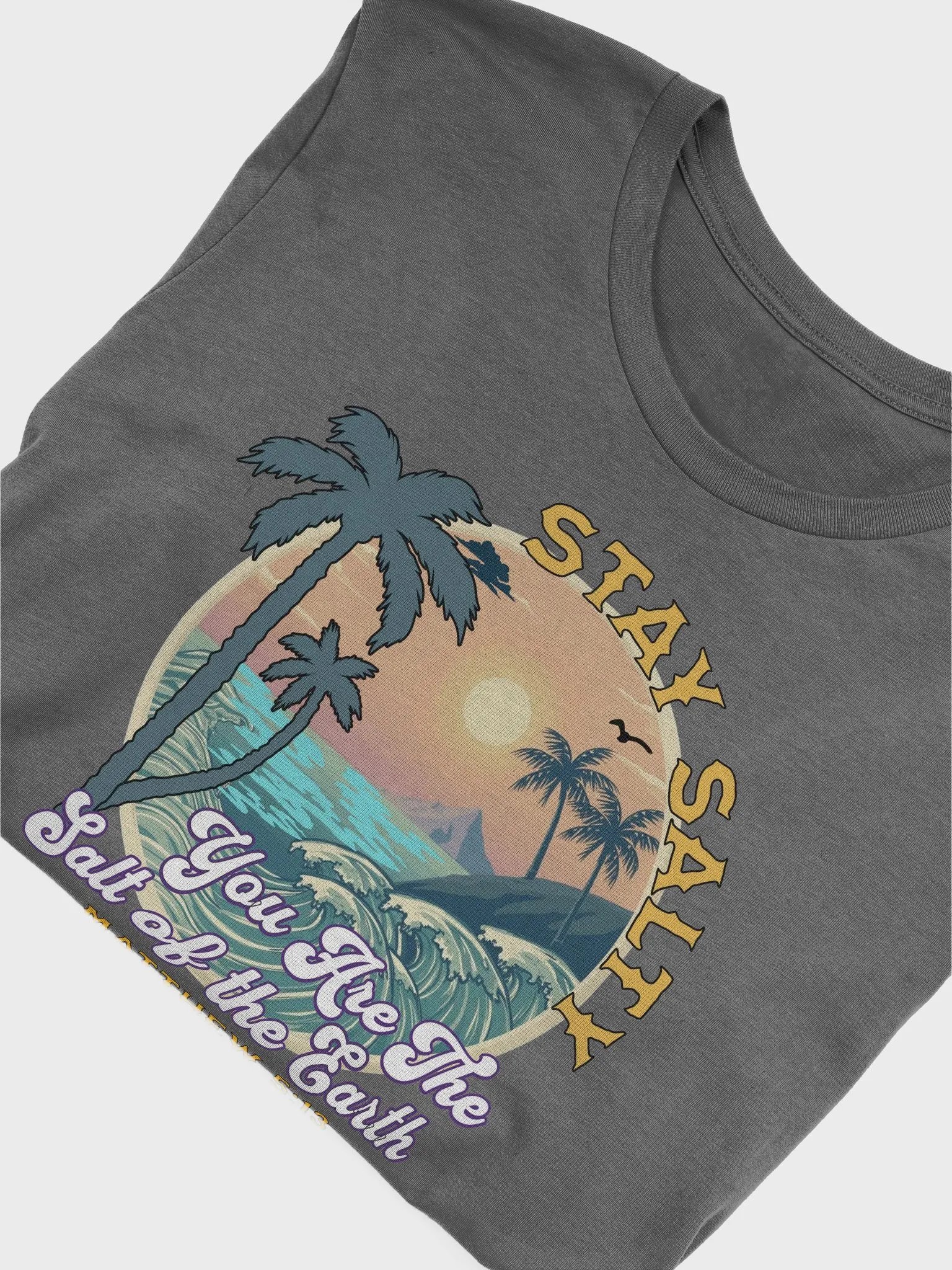 Stay Salty You Are The Salt Of The Earth Sunset Tee product image (6)