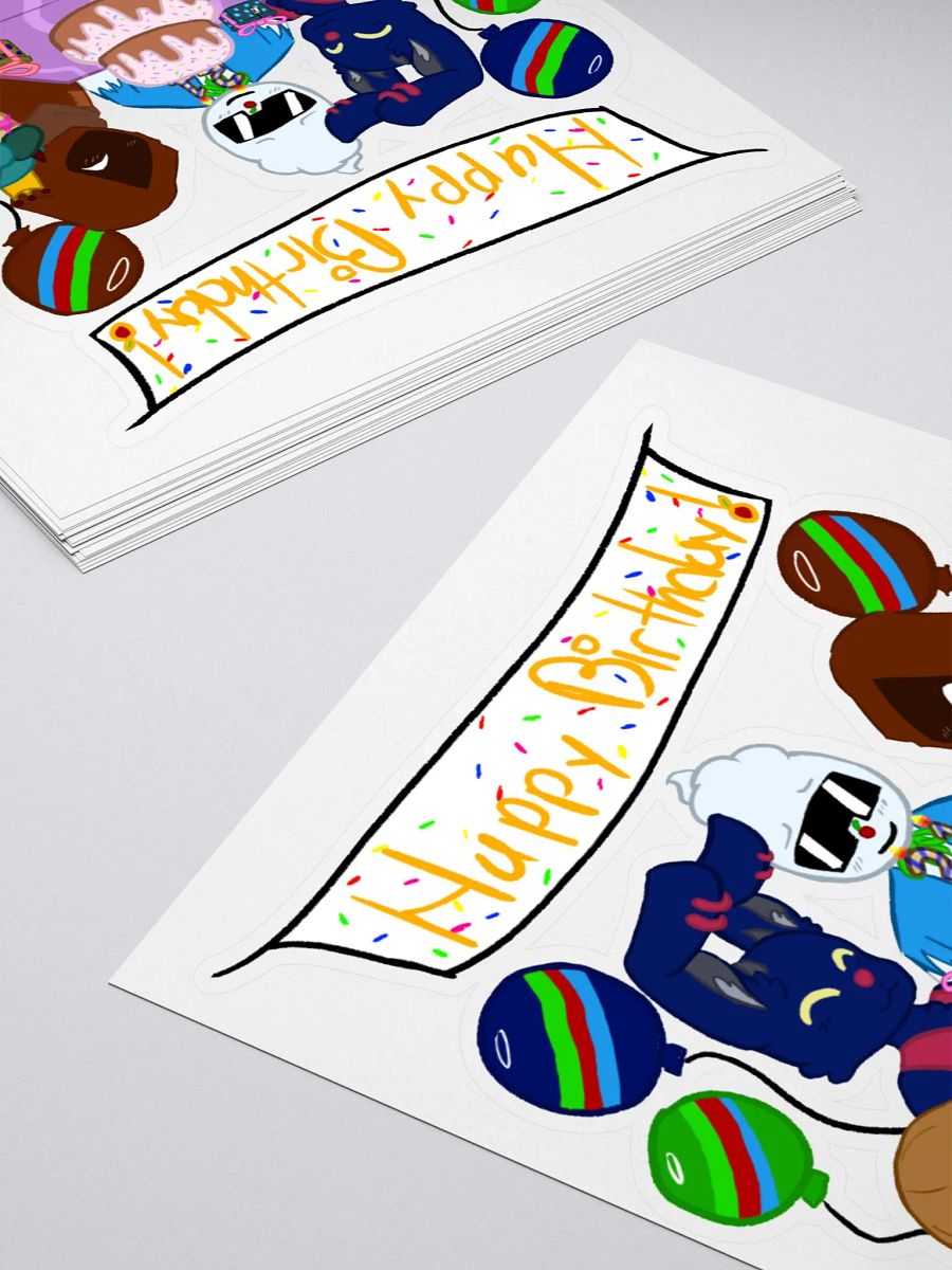 Silly Stickers - Birthday Celebration (2024) product image (4)