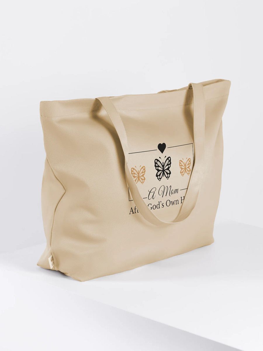 God`s Heart Mom, Eco Tote Bag. product image (3)