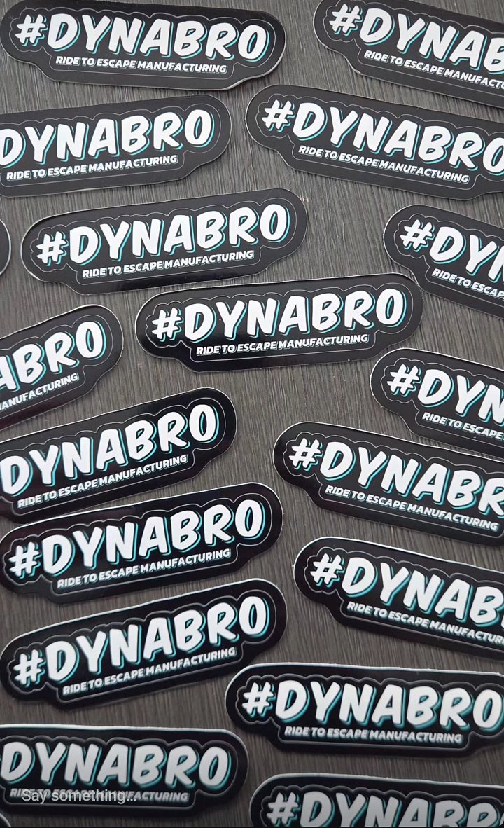 DYNA BRO STICKER product image (1)