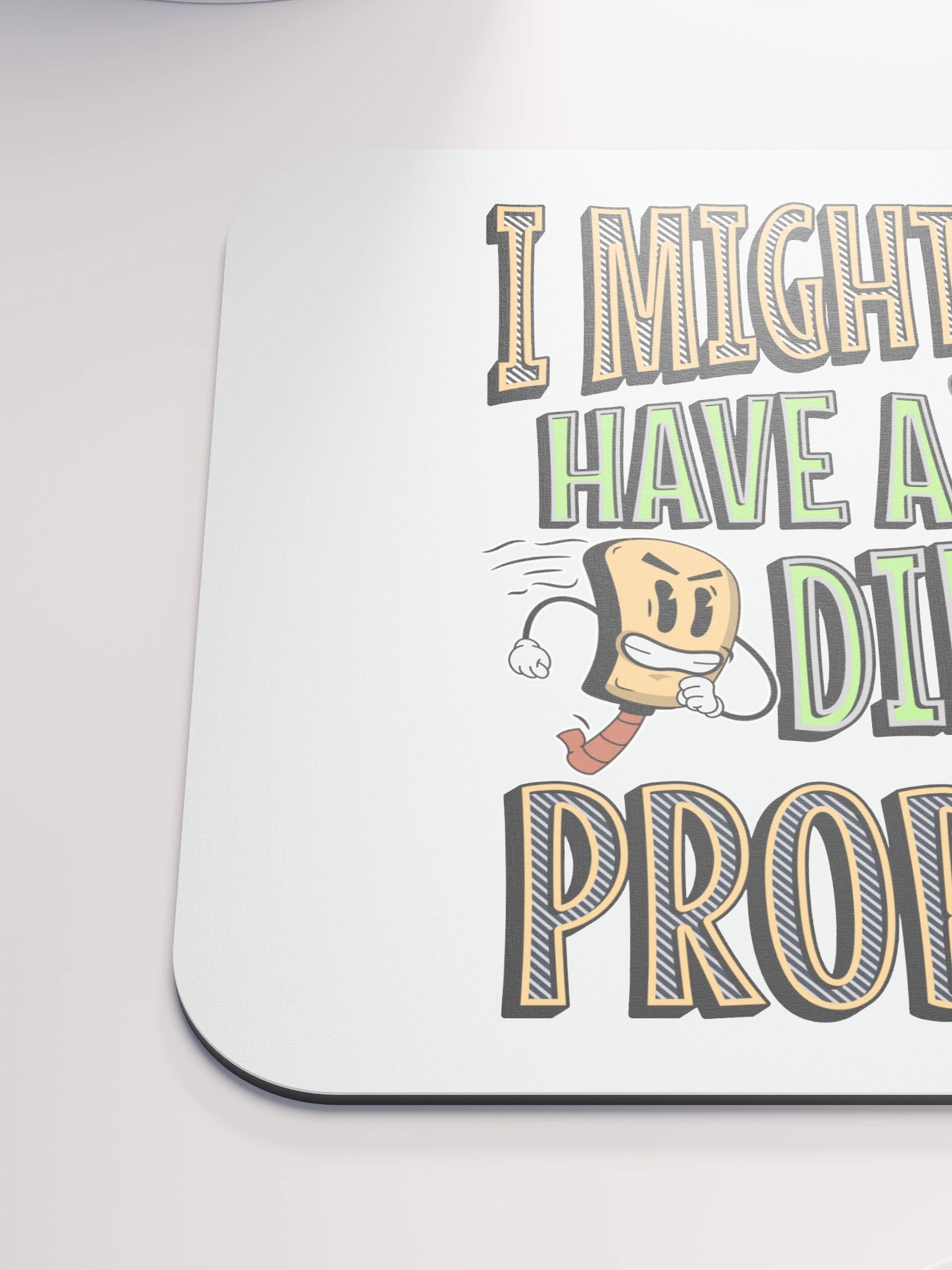 I Might Have A Dinking Problem Pickleball Whimsical Mouse Pad product image (6)