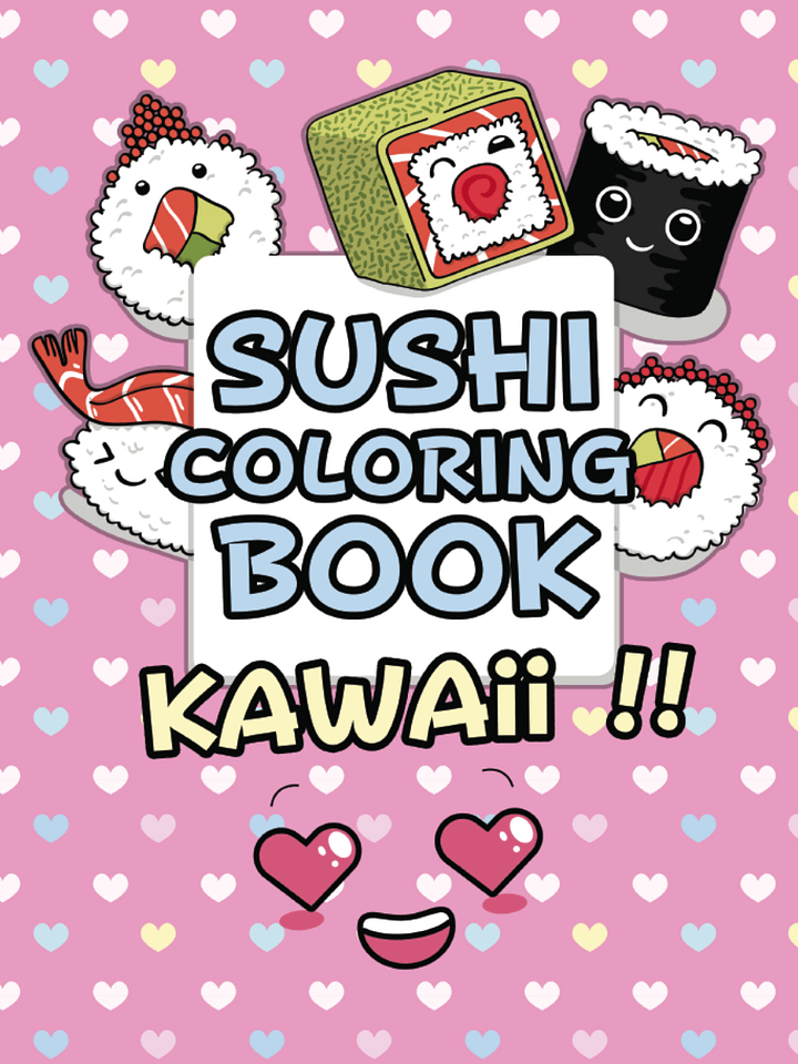 Sushi Kawaii (PDF Coloring Pages) product image (2)