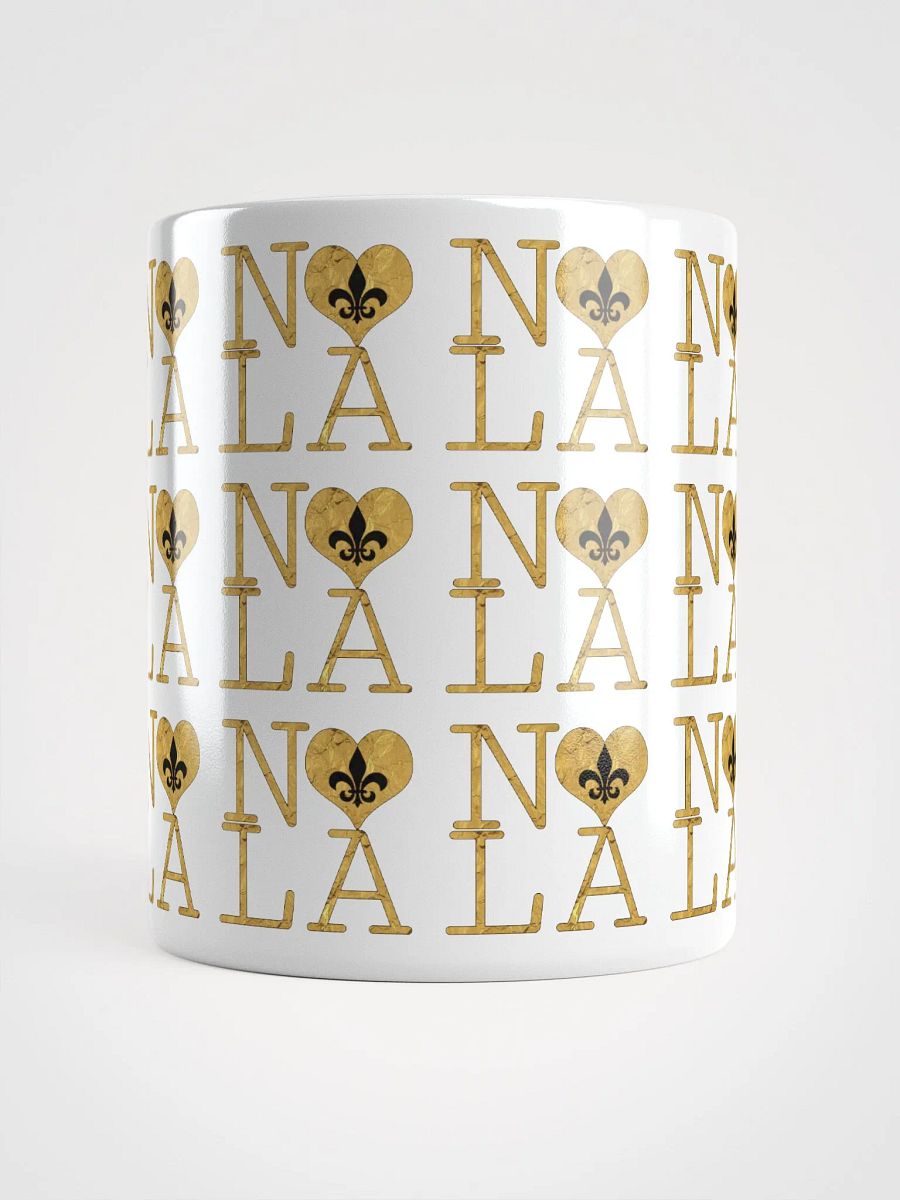 I LOVE NOLA **LEGACY MUG** (FULL GOLD WRAP OUTLINE + FULL INFINITY) product image (15)