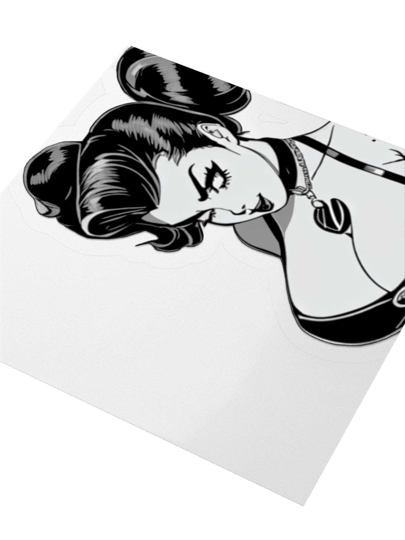 Retro Pin-Up Kiss Cut Stickers product image (11)