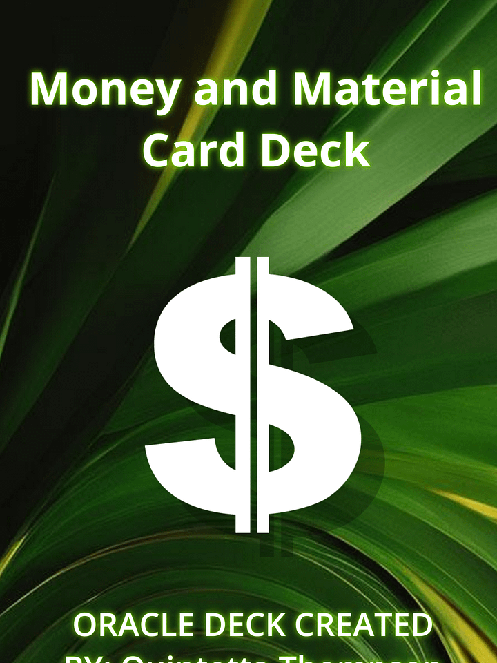 MONEY AND MATERIAL ORACLE DECK product image (1)