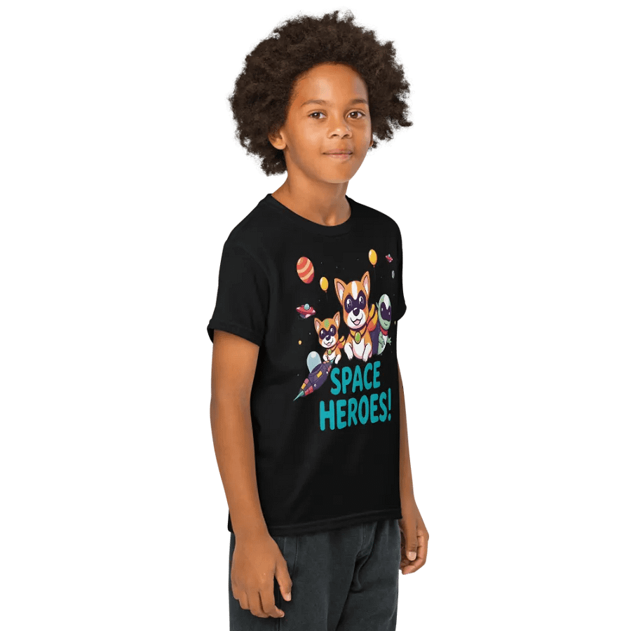 Space Heroes Galactic Adventure Kids' Tee product image (4)