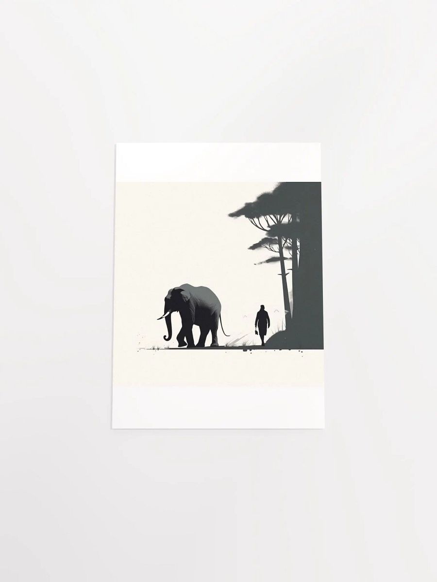 Monochromatic Poster - Elephant product image (31)