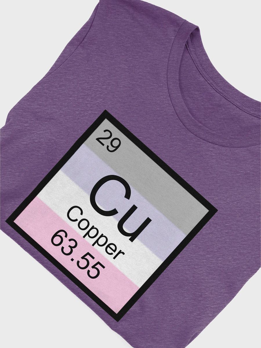 cupiosexual periodic table t-shirt product image (5)