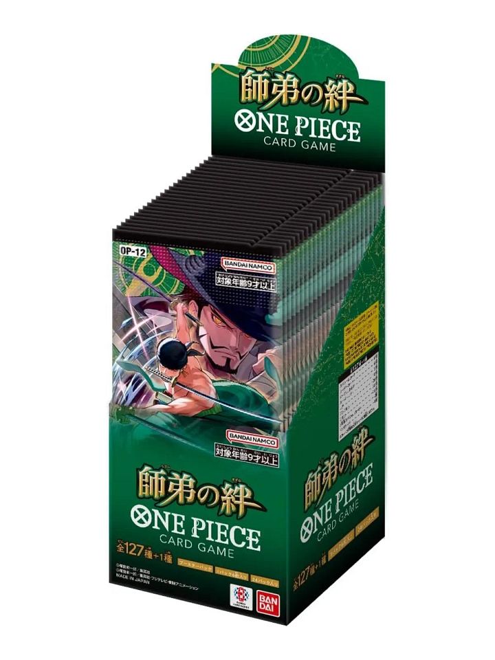 PREORDER: OP-12 The Bonds of Master and Disciple Booster Box product image (1)